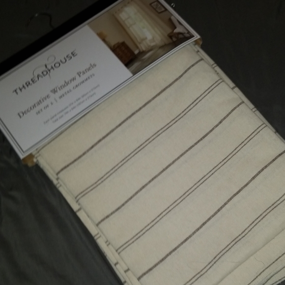 Thread house Curtain Panels - Picture 2 of 2